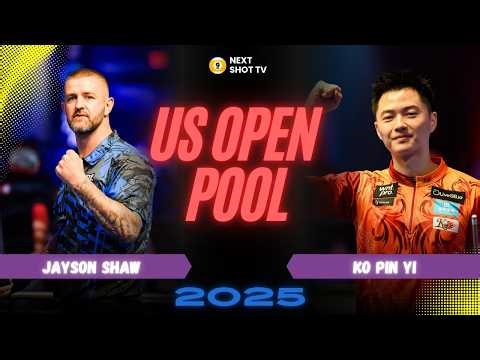 JAYSON SHAW vs KO PIN YI | LAST 16 | US OPEN POOL 2025