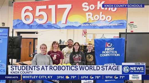 East Tennessee students compete in 1st Robotics World Championship