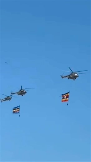 UPDF Artillery & Air Force Show at Kololo 🇺🇬🔥 #shorts #shortvideo