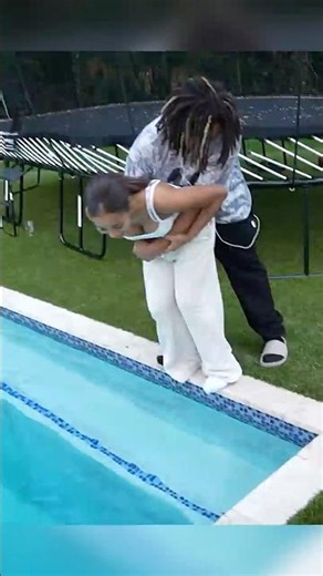 Throwing My Sister in the Pool