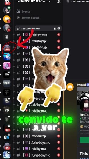 Cómo raidar o servidor do seu amigo no Discord #raid #piv #pivbot #discord #bot #meme #trolagem