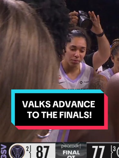 The @valkyries defeat the Aces 87-77 on the road to advance to the Finals 🙌 ⭐️ Kayla Thornton: 18 PTS | 9 REB | 2 3PM ⭐️ Gabby Williams: 16 PTS | 3 AST | 3 STL ⭐️ Kiah Stokes: 11 PTS | 10 REB | 3 BLKS | 3 AST | 2 STL | 5-5 FG ⭐️ Tiffany Hayes: 11 PTS | 6 REB | 4 AST | 2 STL They are the fastest expansion team in league history to compete for a title! 2026 WNBA Playoffs presented by @googlepixel #valkyries #playoffs #wnba #finals