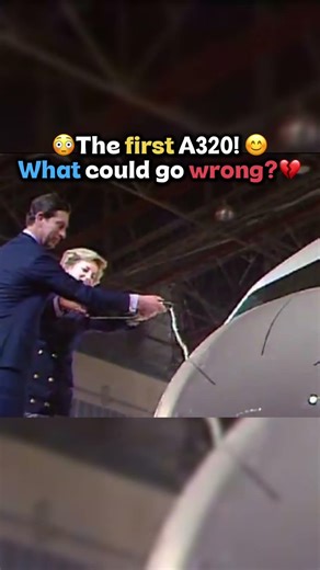 The first A320 crashed 😔 #aviation