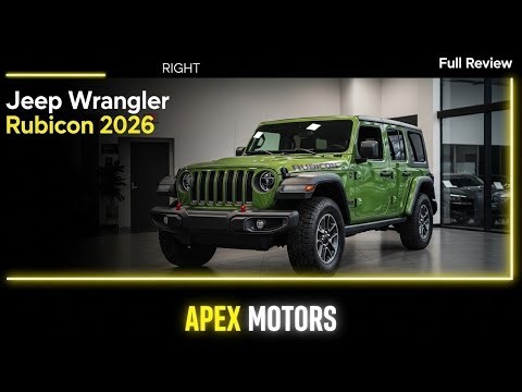 2026 Wrangler Rubicon Green — The King of Off-Road Returns