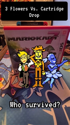 3 Flowers Vs. Cartridge drop