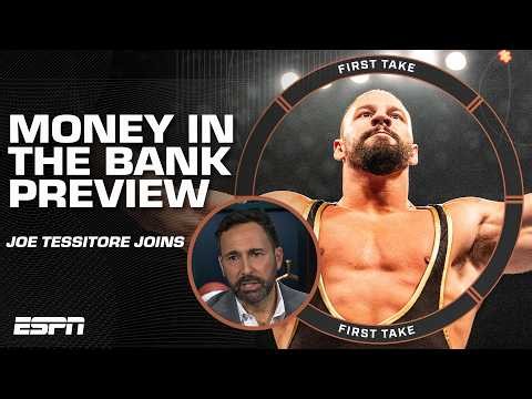 Bron Breakker is an ‘UNPREDICTABLE BADASS!’ 🔥 Joe Tessitore previews Money in the Bank | First Take