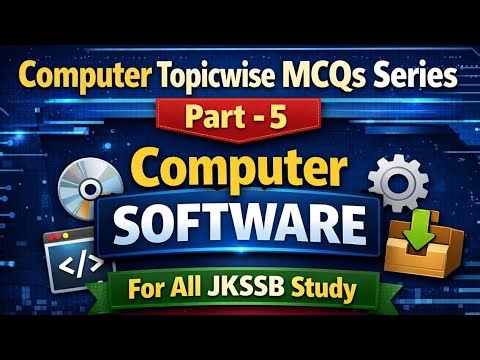 Computer Topicwise MCQs Series Part-5 || Software 