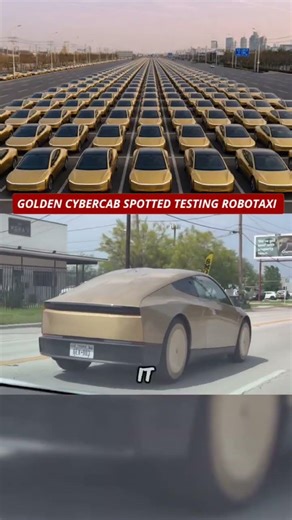 Tesla Cybercab Spotted Testing Robotaxi
