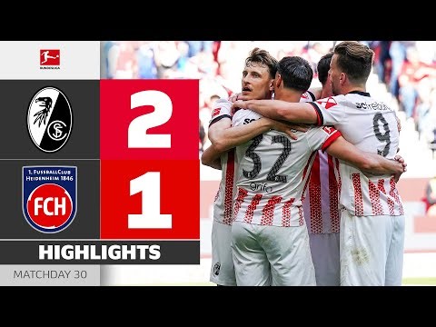 SC FREIBURG - HEIDENHEIM | Highlights | Matchday 30 – Bundesliga 2025/26