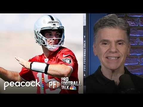 Will Fernando Mendoza be the Raiders’ Week 1 starting QB? | Pro Football Talk | NFL on NBC
