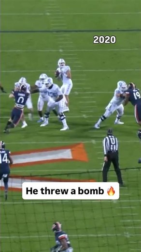 Right into his hands 🤝 #unctarheels #accfootball #collegefootball #football #collegesports #sports