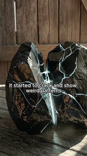 He found an insane meteorite