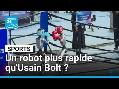 Les robots sportifs bientôt plus rapides que les champions humains ? • FRANCE 24