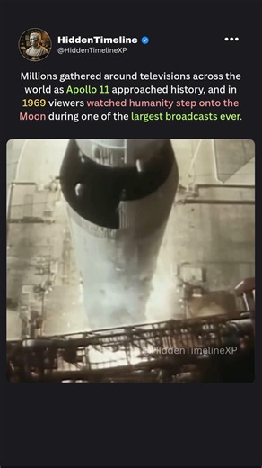 The Moon Landing Watched by a Record Audience