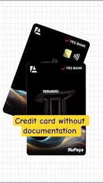 how to take credit card without documentation #smartphone