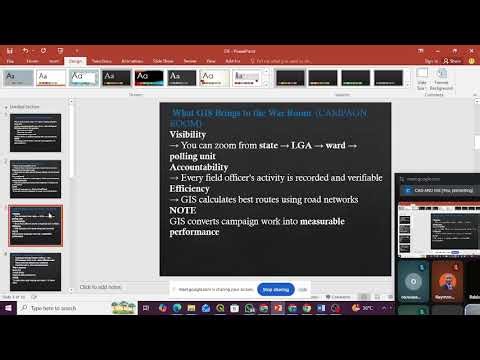 GIS FOR ELECTION COMPAIGN PLANNING AND MAPPING