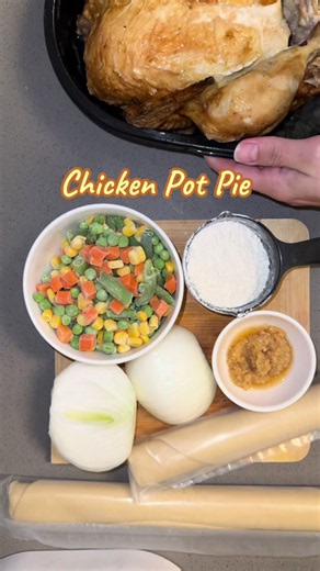 A classic chicken pot pie worth making at home