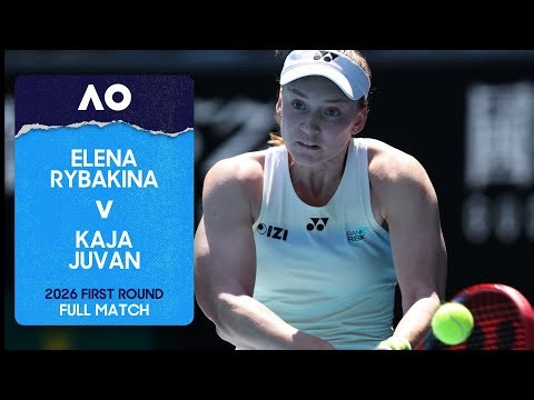 Elena Rybakina v Kaja Juvan Full Match | Australian Open 2026 First Round