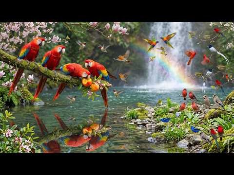 Cat TV for Cats to Watch 😺 Magnificent Rare Birds in Radiant Wilds 🕊️ Video for cats 4K HDR🐿️