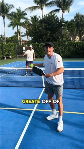 5.0+ Level Dinking Tip 🧠 #pickleball #pickleballtips