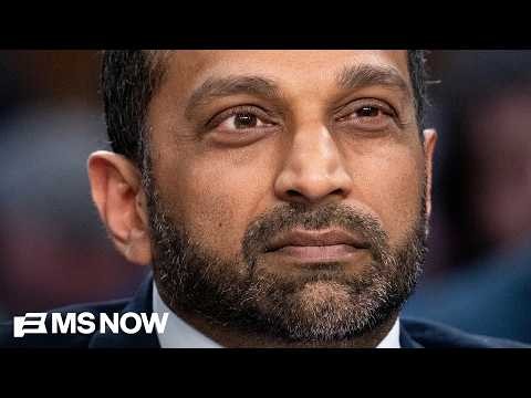 'Widespread DISGUST': Kash Patel's FBI plunged into more chaos after crucial TOP DEPUTY leaves