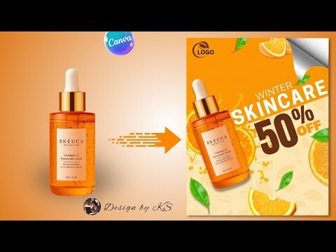 Product Poster Design Step-by-Step using Canva