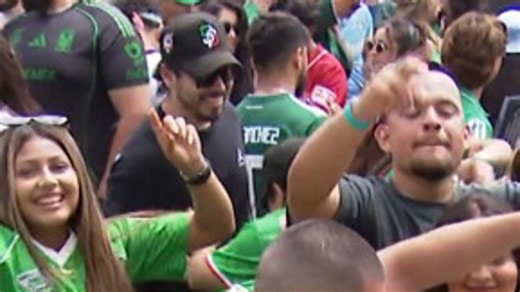 San Diego fans getting ready for Mexico vs Ecuador match Tuesday evening