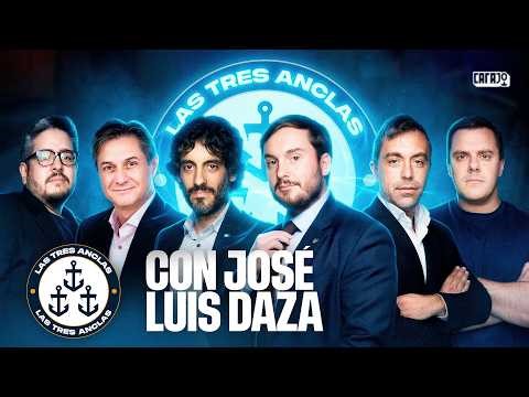 🚨 JOSÉ LUIS DAZA en LAS TRES ANCLAS 🚨 con Feli Nuñez, el Gordo Dan, Furiase, Vauthier, y Pablo