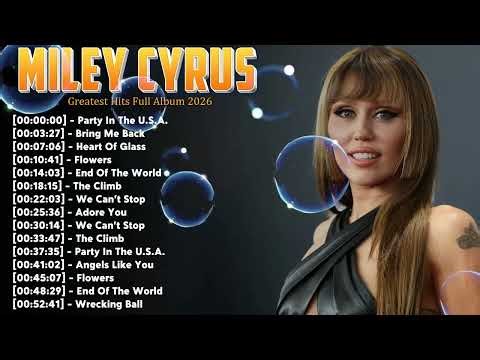 Miley Cyrus Greatest Hits Full Album – Top 20 global pop songs chart hits playlist