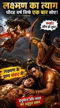 14 Saal Tak Nahi Soye Lakshman! 😱 | Hanuman & Bharat Ka Adbhut Prasang | Ramayan#facts