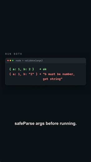 Validate LLM tool args with Zod before you execute (TypeScript)