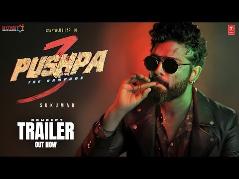 Pushpa 3: The Rampage🔥| Concept Trailer (Hindi) |Allu Arjun |Vijay Deverkonda|Rashmika| Fahadh| 2027