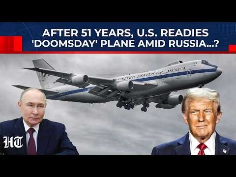 Trump Readies 'Doomsday' Plane? US' 'Flying War Room' Spotted After 51 Years Amid Russia Tensions?