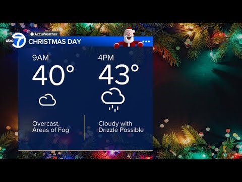 ABC7 AccuWeather Forecast: Chicago weather for Christmas 2025