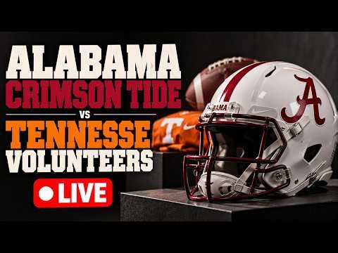 Alabama Crimson Tide VS Tennessee Volunteers LIVE | College Football Today