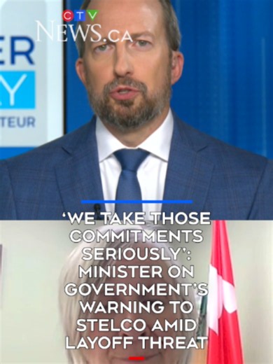 ‘We take those commitments seriously’: Minister on government’s warning to Stelco amid layoff threat - Minister of Jobs Patty Hajdu discusses the government’s reaction to Stelco putting hundreds of jobs at risk, pledging to ‘fight for Canadian workers.’