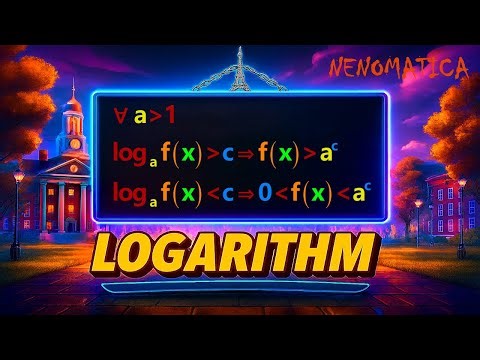 Logarithm 9-1: Logarithmic Inequalities | NENOMATICA