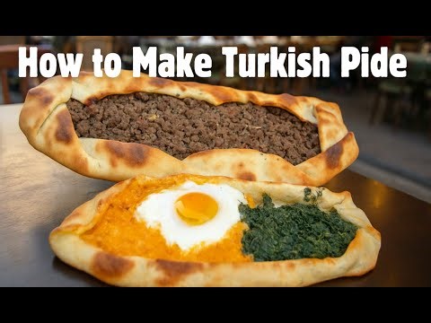 Turkish Street Food | The Turkish Pizza | Pide
