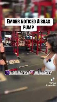 The moment emarr noticed Aishas pump #emarrb #chloeparker #aishahsofey