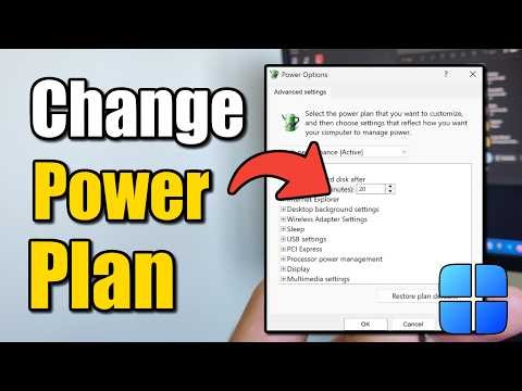 How to Change Power Plan to Windows 11 (Balanced, High Performance, Power Saving)