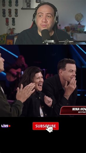 FOUR CHAIR TURN for Nina Howland’s Cover of “Love Me Like a Man The Voice Blind Auditions NBC