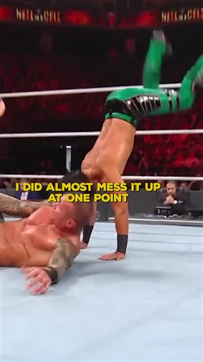 Mustafa Ali wasn't ready for how much Randy Orton made the ring shake 😅 #wwe #wrestling #rko #randyorton #mustafaali