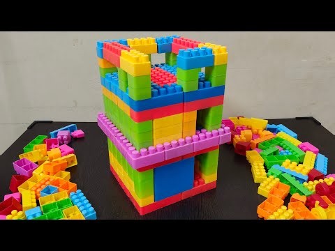 How To Build a LEGO House ASMR|building blocks toy | blocks instructions | Satisfying #Diy#lego#asmr