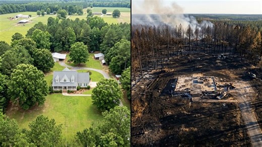 Georgia's biggest wildfire ever burns 32,000 acres — 187 homes threatened, state emergency declared