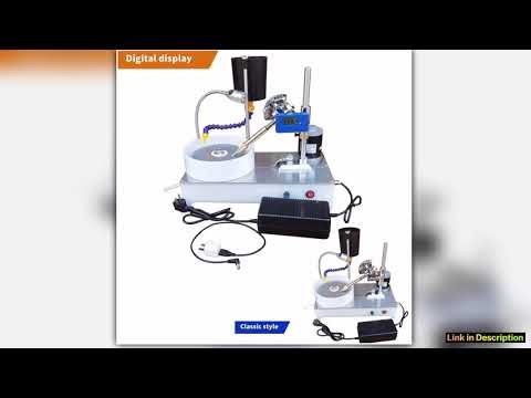 Mini Gemstone Grinding Faceting Machine Faceted Jewelry Polishing Machine Polisher Flat Grinder Lap