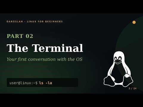 Linux for Beginners #2 — The Terminal | Your First Real Conversation With the OS