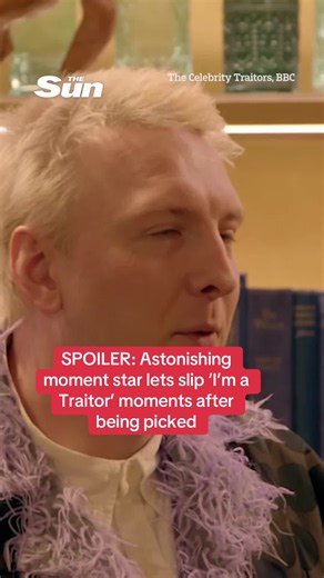 SPOILER: This is the astonishing moment one of the Celebrity Traitors cast accidentally lets slip ‘I’m a Traitor’, just moments after being selected by Claudia. Tap the link above for more. #traitors #celebritytraitors #tv #bbc #celebritytraitors2026