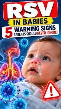 RSV in Babies: Warning Signs You MUST Know! 🚨 #Shorts