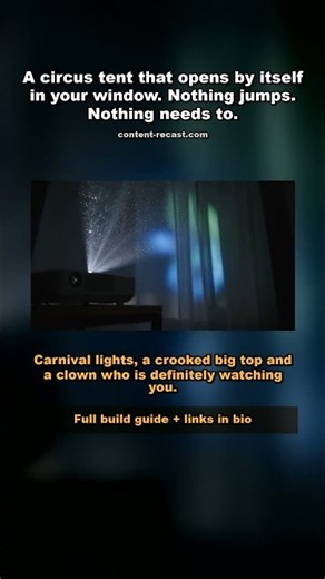 Creepy Circus — Halloween Window Projection (Free Loop + Gear List)