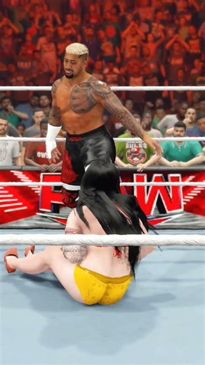 Solo Sikoa vs indian Female Wrestler WWE Raw Highlight